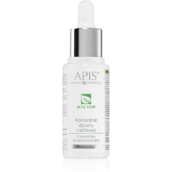 Apis Natural Cosmetics Acne-Stop Professional concentrat pentru tenul gras, predispus la acnee